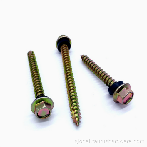 brass self tapping screws Yellow galvanized self-tapping screws Supplier